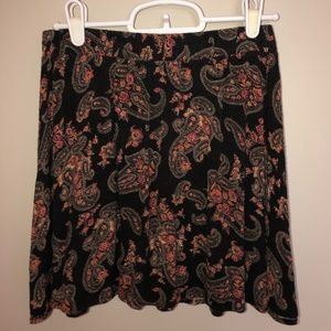 paisley skirt